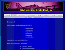 Tablet Screenshot of leteckyveteran.com